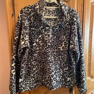 Loft Sherpa quarter zip